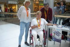 Boris Farkaš s manželkou a Veronikou Vadovičovou Trnava