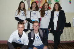 Žiaci Gymnázia sv. Františka Assiského v Levoči