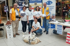 Členovia Lions Club s organizátormi v B. Bystrici